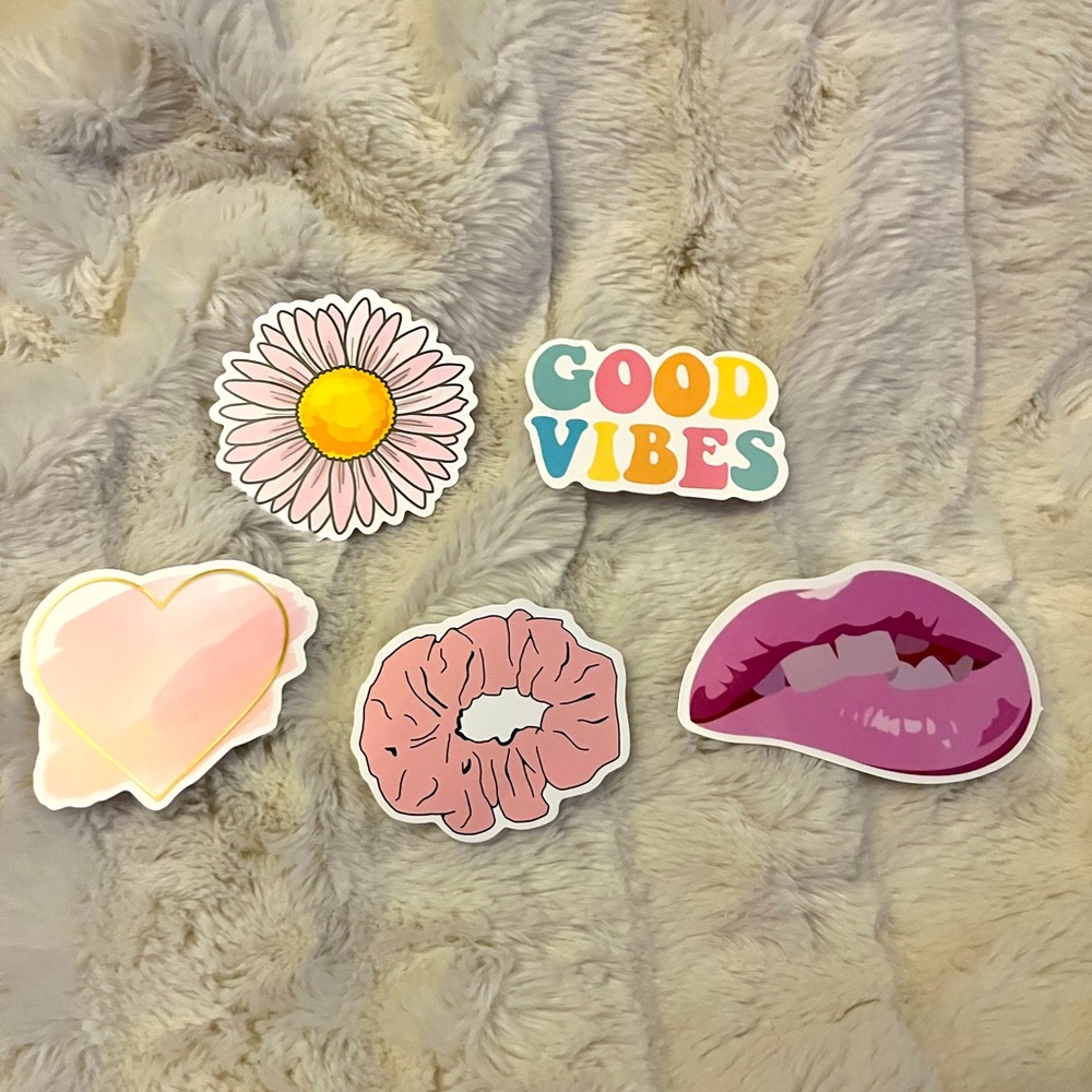 Accessory stickers (5x)